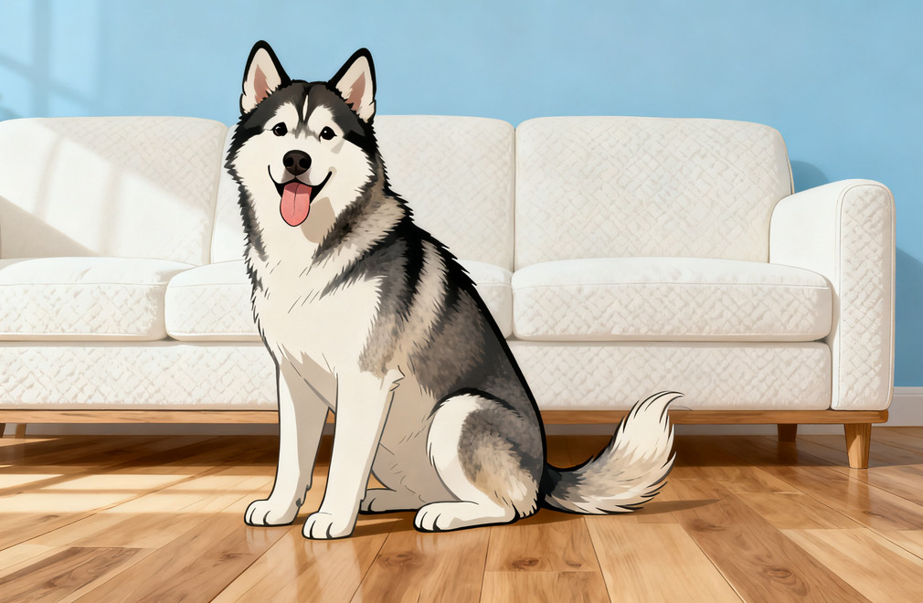 揭秘阿拉斯加雪橇犬:除了高颜值,它还有这些不为人知的一面 阿拉斯加雪橇犬,高颜值,不为人知的一面