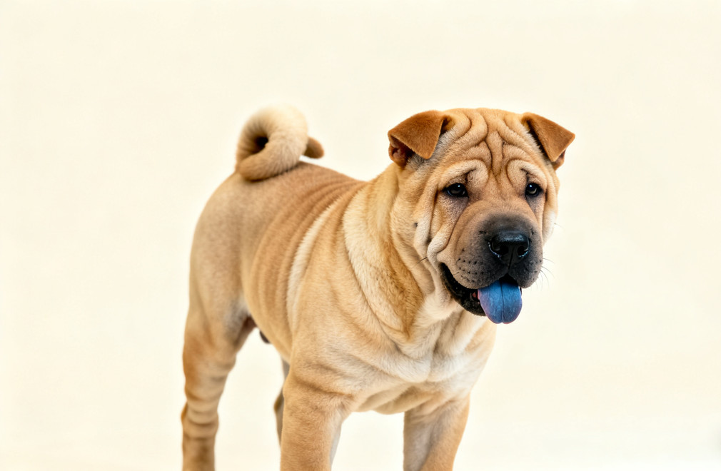 中国沙皮犬,品种标准,体型特征,毛色特征