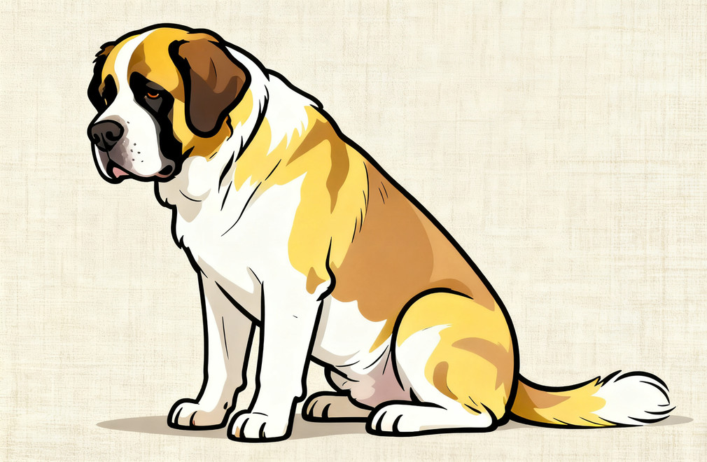 圣伯纳犬,成长轨迹,幼犬,老年犬