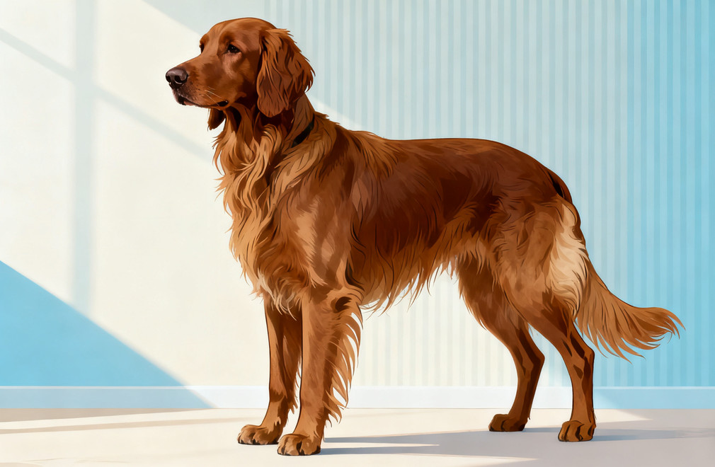 爱尔兰雪达犬的寿命、常见疾病与健康养护全攻略 爱尔兰雪达犬,寿命,常见疾病,健康养护