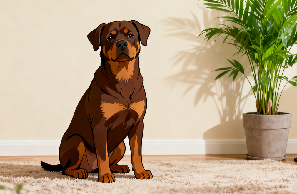 罗威纳犬的寿命、常见疾病与健康养护全攻略 罗威纳犬,寿命,常见疾病,健康养护