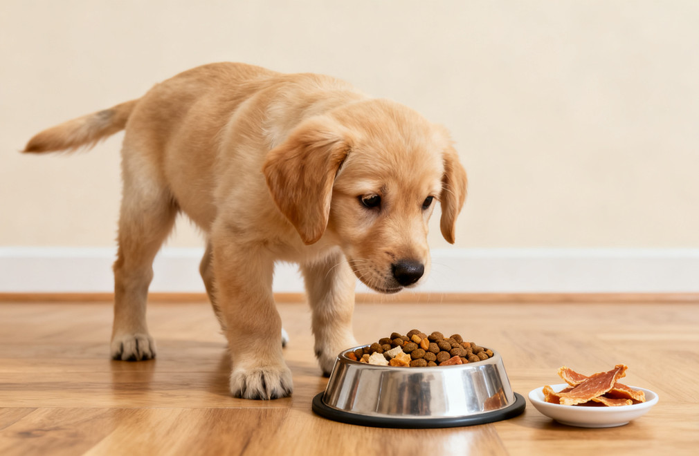 幼犬挑食,狗狗饮食,幼犬喂养,宠物挑食