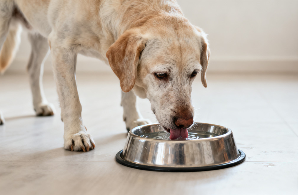 老年犬,喝水多,尿多,疾病信号