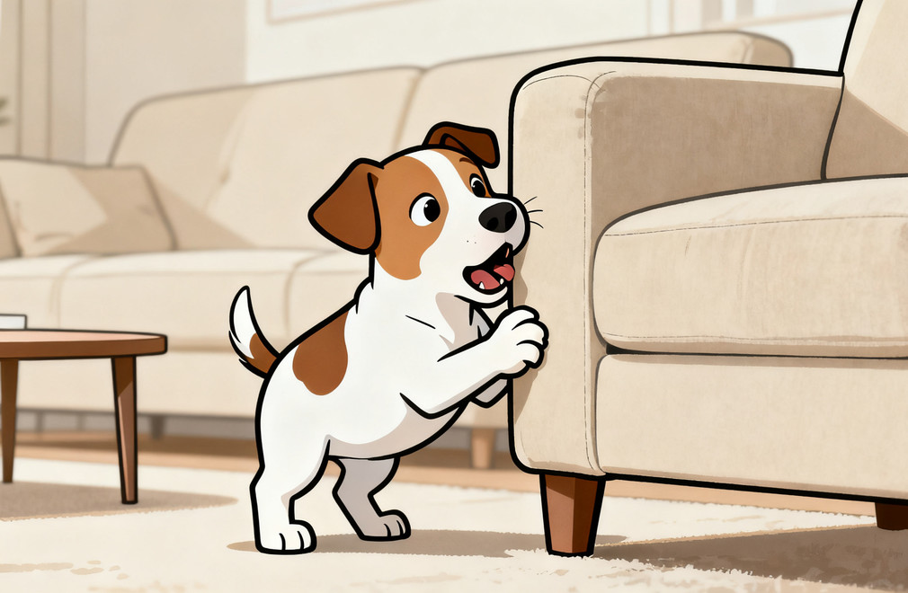 如何制止狗狗啃咬家具?拆家队长改造计划 狗狗啃咬家具,狗狗拆家,狗狗训练,拆家队长改造