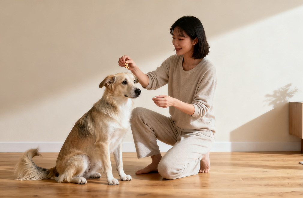 领养犬只,行为重建,训练指南