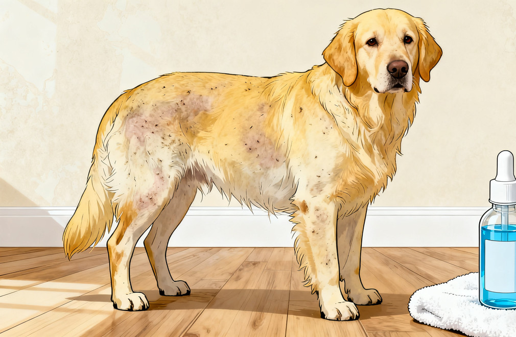 狗狗皮肤干燥,狗狗皮屑,狗狗皮肤护理,宠物护肤产品