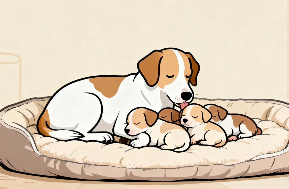 狗狗产后护理,母犬照顾,幼犬护理