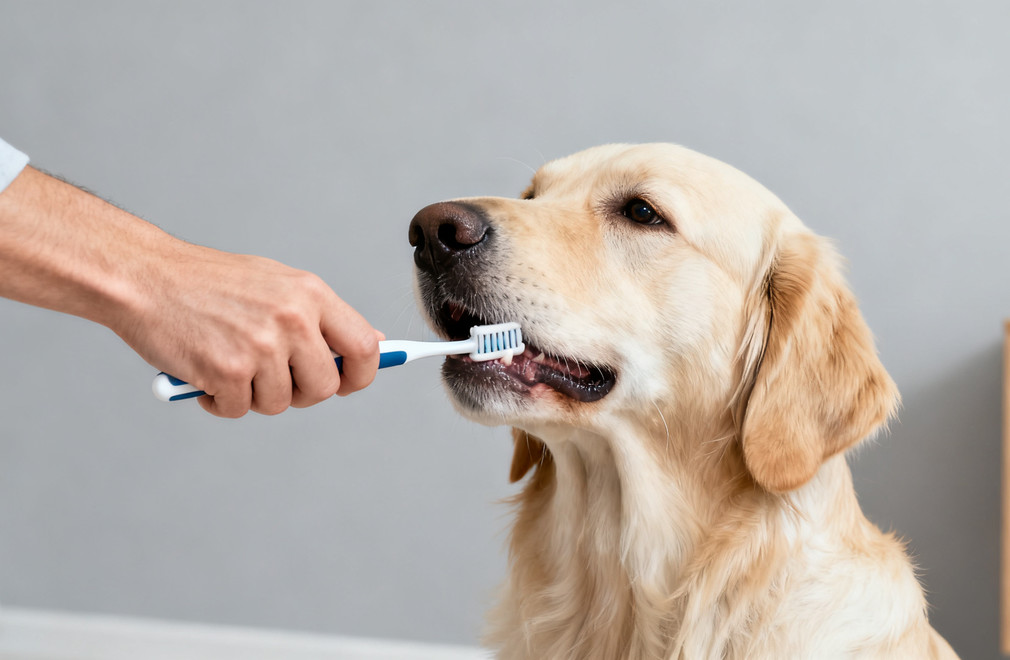 狗狗牙齿保健,刷牙,洗牙,牙结石预防
