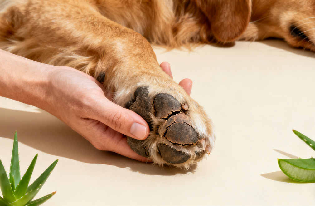 狗狗脚垫护理:肉垫干裂、受伤如何处理? 狗狗脚垫护理,肉垫干裂处理,肉垫受伤处理