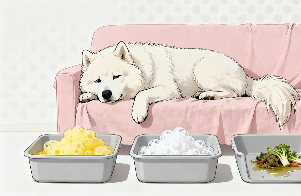 狗狗呕吐全解析:黄色泡沫、白沫、未消化食物的原因 狗狗呕吐,黄色泡沫,白沫,未消化食物