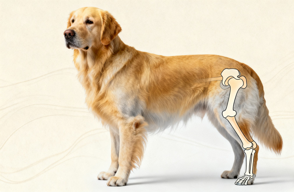 大型犬易患的髋关节发育不良(CHD)全解读 大型犬,髋关节发育不良,CHD