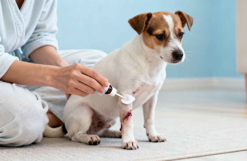 狗狗打架,伤口处理,狗狗受伤,宠物护理