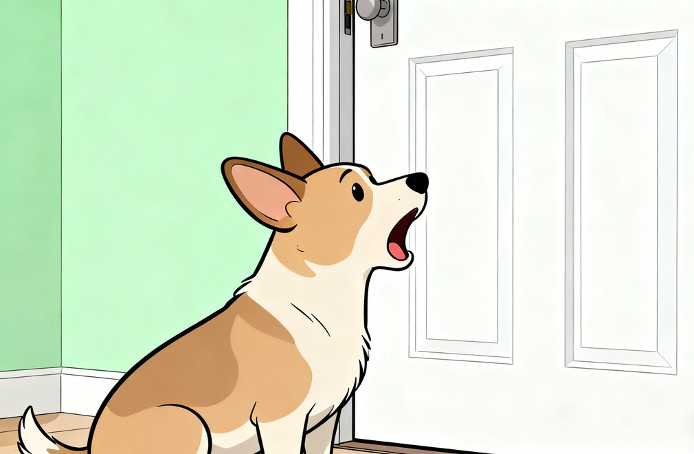 狗狗为什么对着空气或门外叫? 狗狗叫,空气,门外,原因