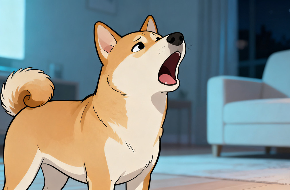 狗狗半夜嚎叫,原因分析,狗狗行为,宠物护理