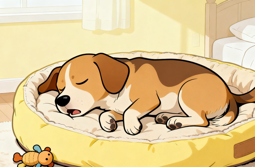 狗狗噩梦,狗狗睡觉抽动,狗狗睡觉叫,是否叫醒做噩梦的狗