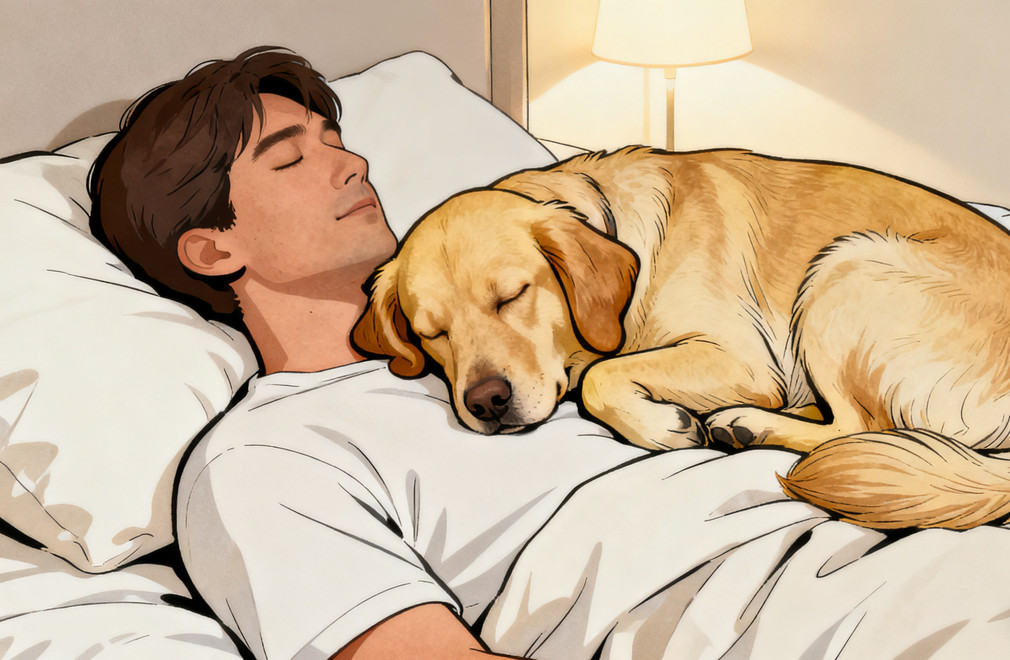 狗狗为什么喜欢睡在主人身边? 狗狗,主人身边,睡觉原因,宠物行为