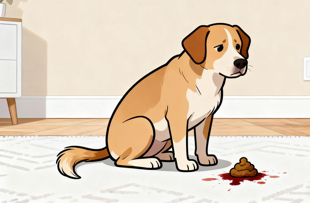 狗狗便便带血是怎么回事? 狗狗便便带血,便血原因,犬便血,宠物健康