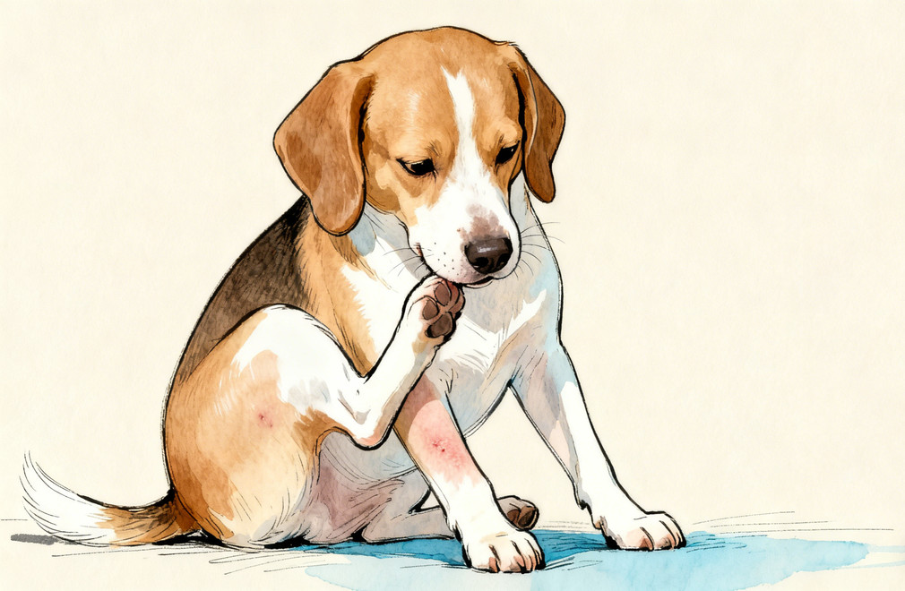 狗狗总是挠痒痒,皮肤却没红点? 狗狗挠痒痒,皮肤无红点,狗狗皮肤问题,宠物瘙痒