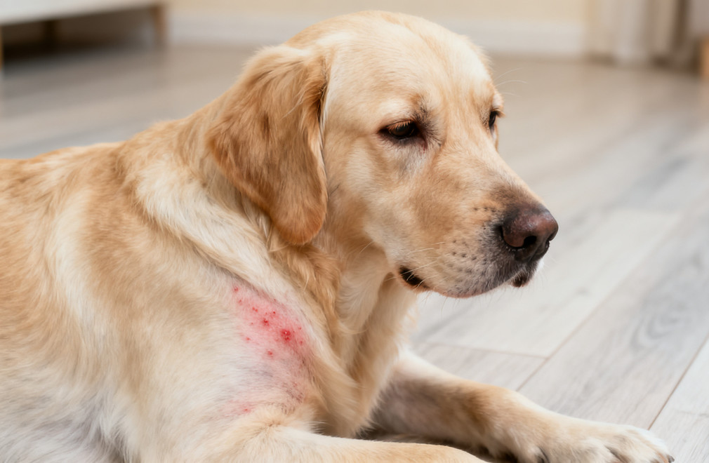 狗狗皮肤,小红疙瘩,皮肤问题,疙瘩原因