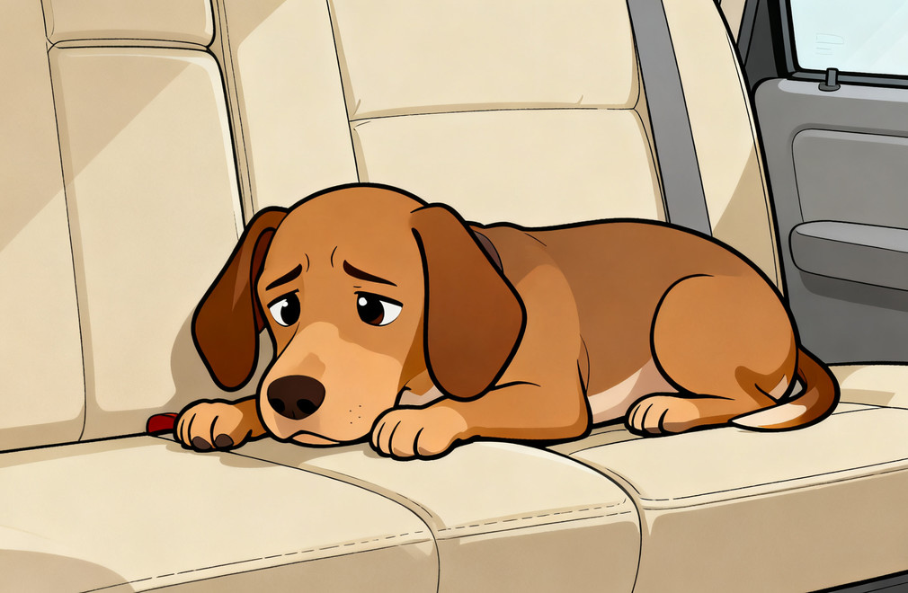 狗狗晕车怎么办? 狗狗晕车,晕车处理,宠物晕车,狗狗出行