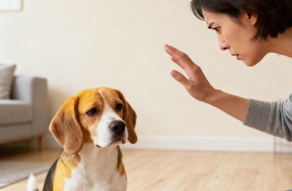 打骂狗狗,训练方法,狗狗行为,宠物训练