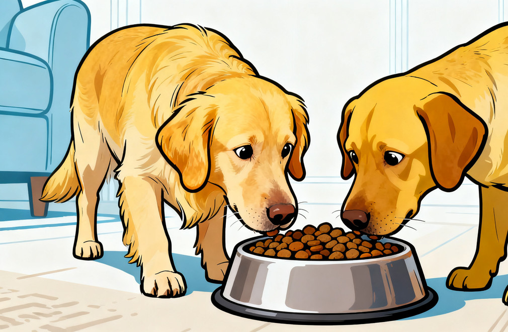 金毛/拉布拉多吃得多吗? 金毛,拉布拉多,食量,狗狗饮食