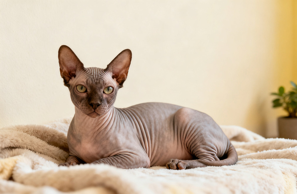 无毛猫(斯芬克斯)饲养指南,另类美的守护者 无毛猫,斯芬克斯,饲养指南
