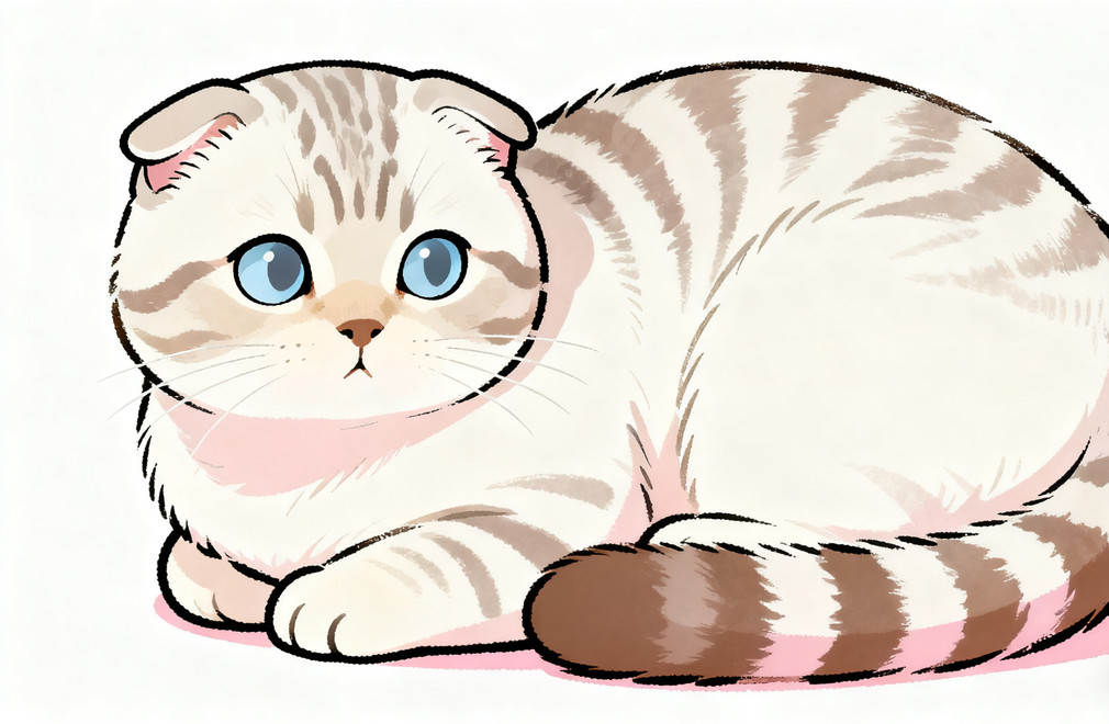 苏格兰折耳猫:可爱背后的遗传病风险,请慎重选择 苏格兰折耳猫,遗传病风险,宠物选择,健康隐患