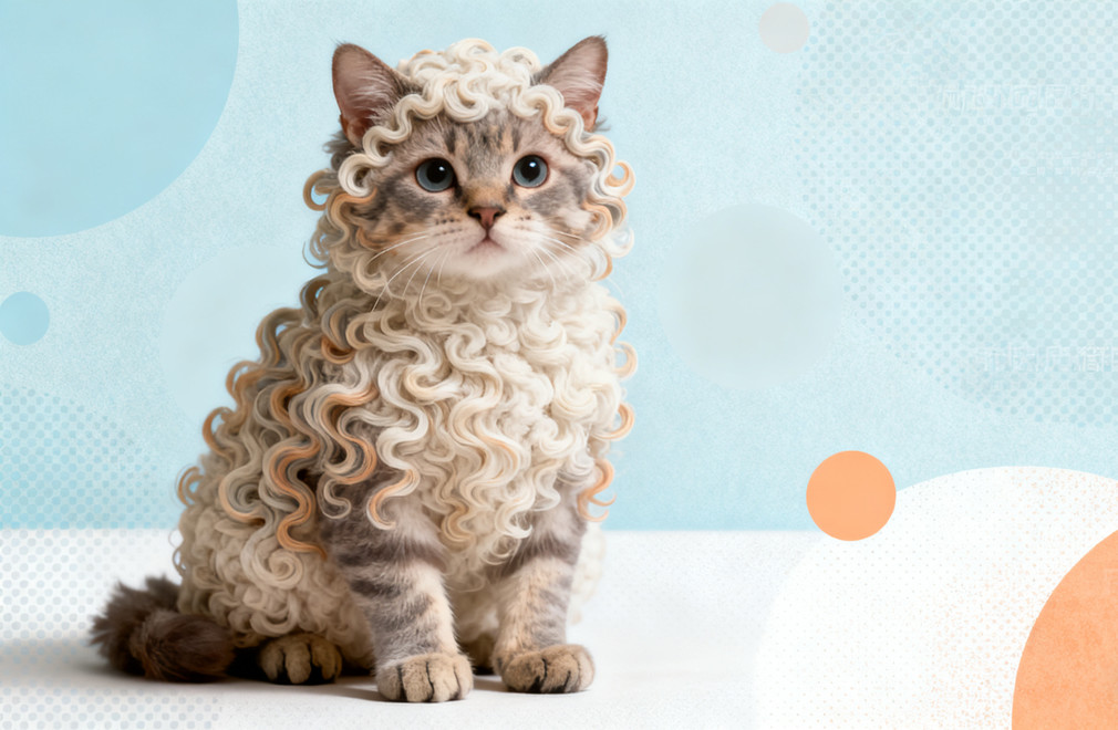 拉邦猫:波浪卷发的“小绵羊”,性格独特 拉邦猫,波浪卷发,性格独特