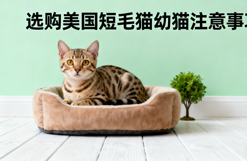 美国短毛猫幼猫,选购注意事项,关键细节