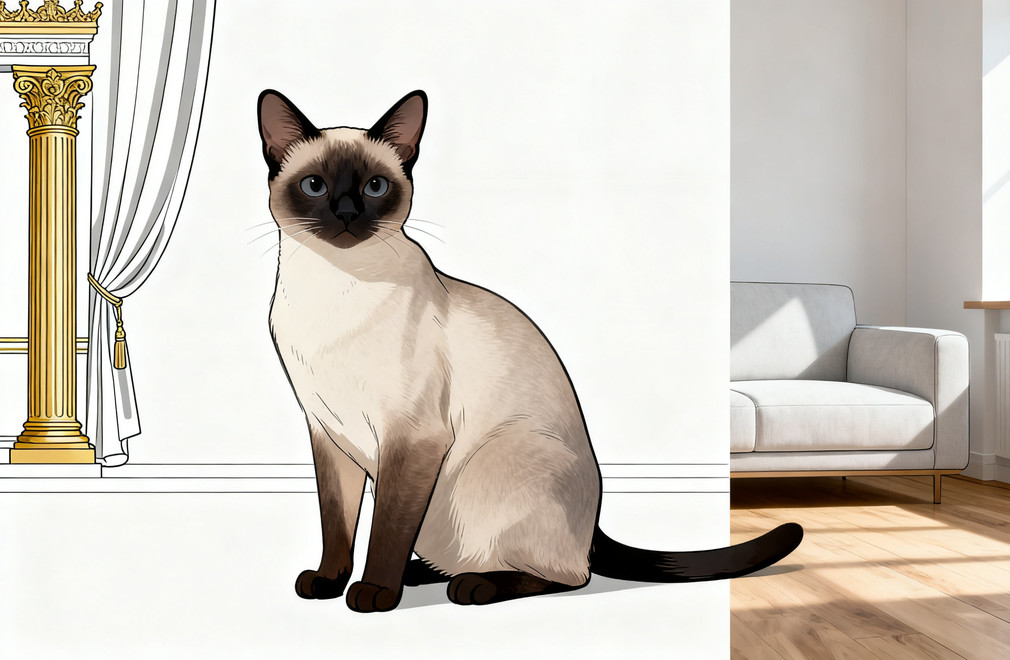 暹罗猫,饲养宝典,皇室,百姓家