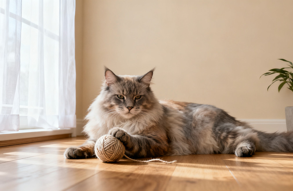 缅因猫,森林巨人,猫咪养护,温柔内心