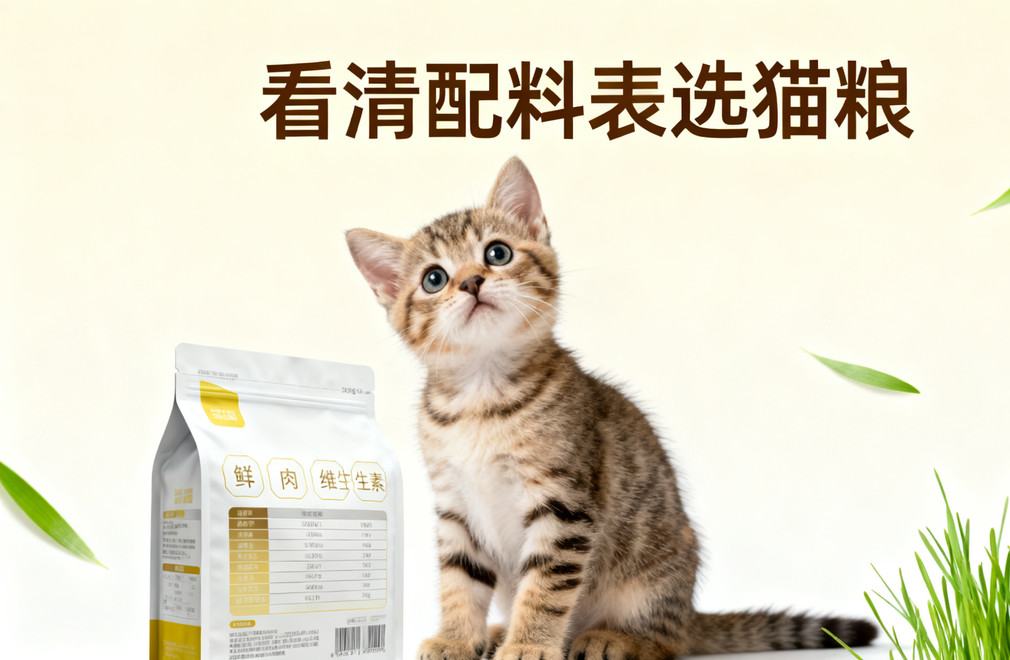 幼猫猫粮,猫粮选购,配料表,避坑指南