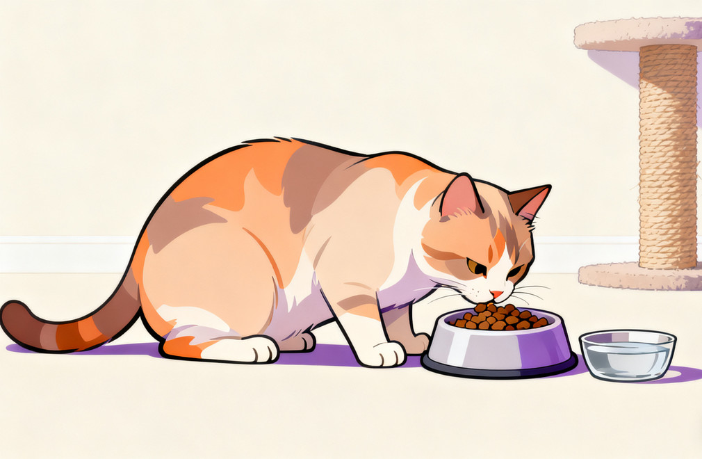 成年猫咪喂食次数,科学喂养指南,猫咪喂养次数,成年猫喂养