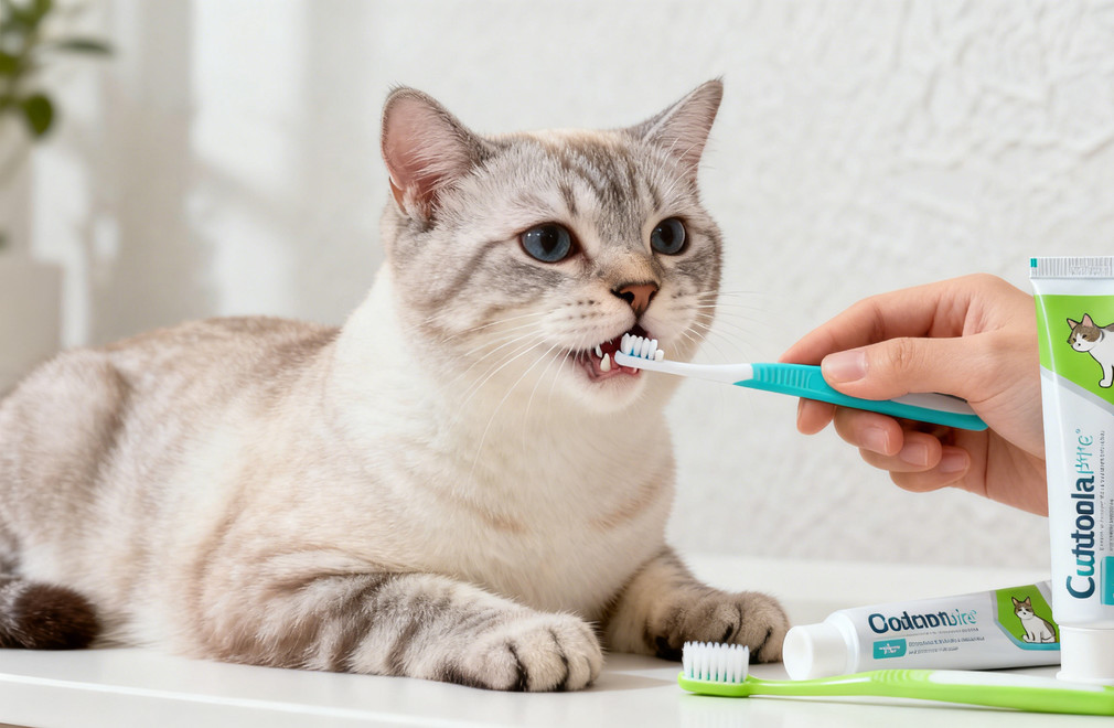 《猫咪牙齿保健全攻略:从刷牙到洗牙,预防牙结石》 猫咪牙齿保健,刷牙,洗牙,牙结石预防