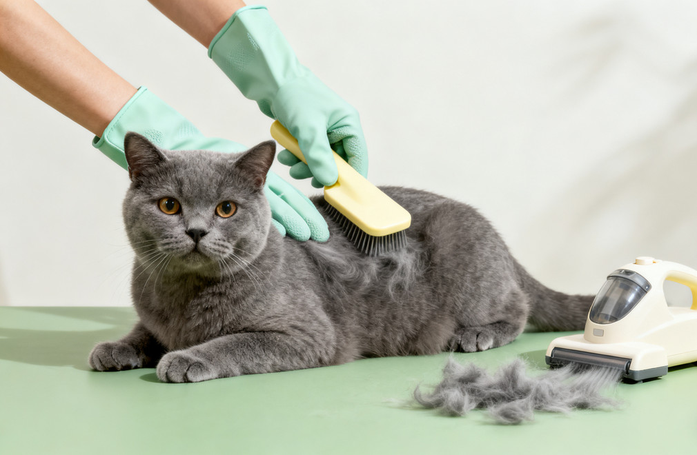 《猫咪季节性掉毛期护理指南,告别“毛球飞舞”》 猫咪掉毛期护理,季节性掉毛,猫咪掉毛,宠物护理