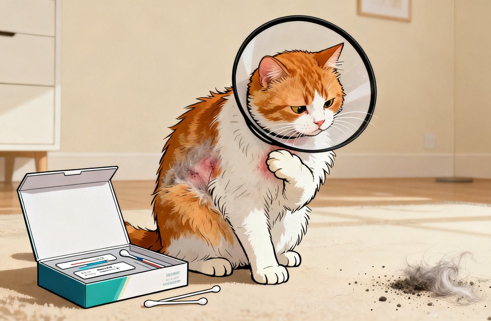 《猫咪过敏性皮肤炎:如何找到并避开过敏源?》 猫咪过敏性皮肤炎,过敏源,避开过敏源