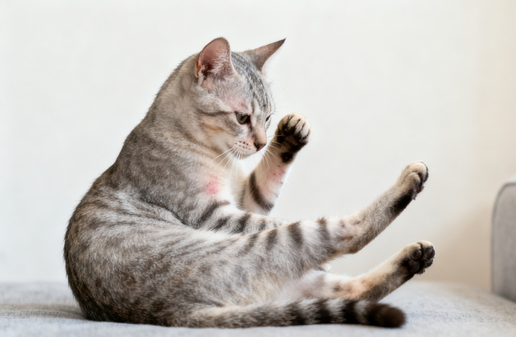 《猫咪总是挠痒痒,皮肤却没红点?可能的原因》 猫咪挠痒痒,皮肤红点,原因分析,猫咪皮肤问题