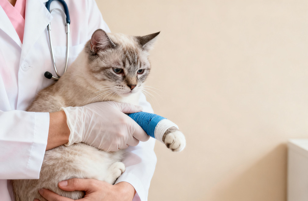 《猫咪骨折的临时固定与安全搬运方法》 猫咪骨折,临时固定,安全搬运