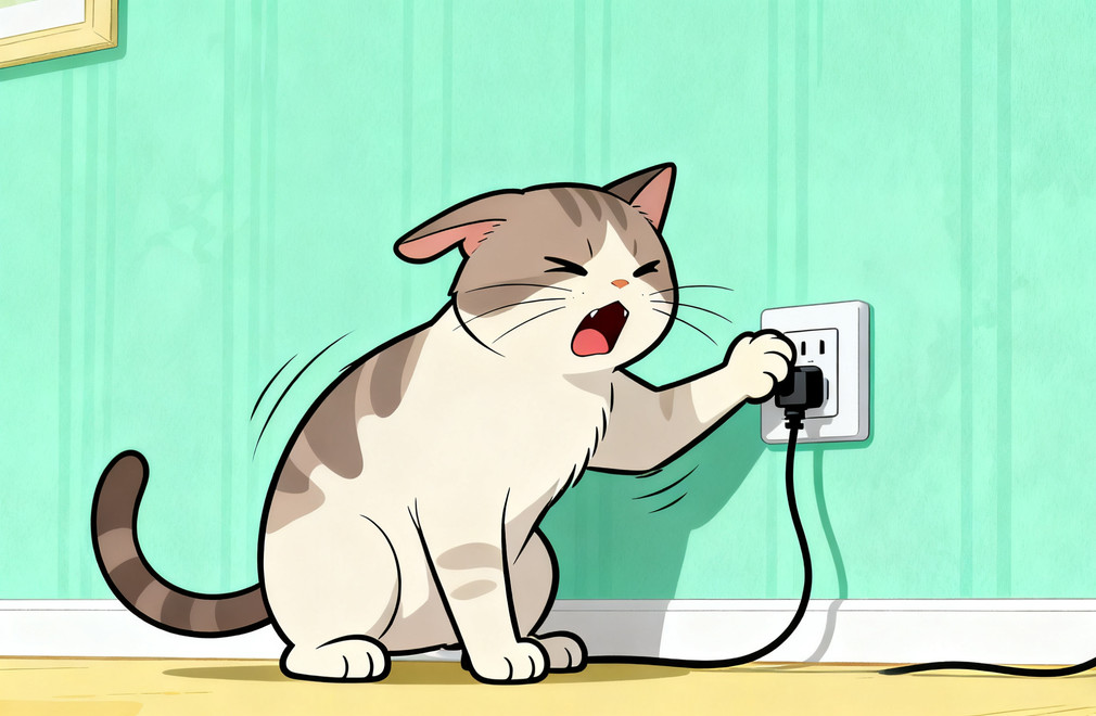 《猫咪触电的紧急处理:如何安全施救?》 猫咪触电,紧急处理,安全施救