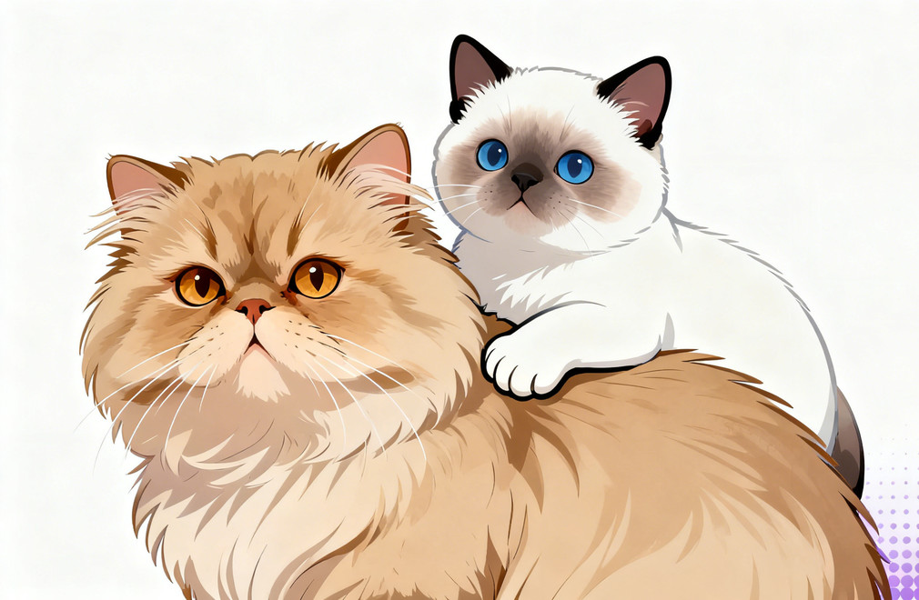 扁脸猫,波斯猫,异短,呼吸道护理