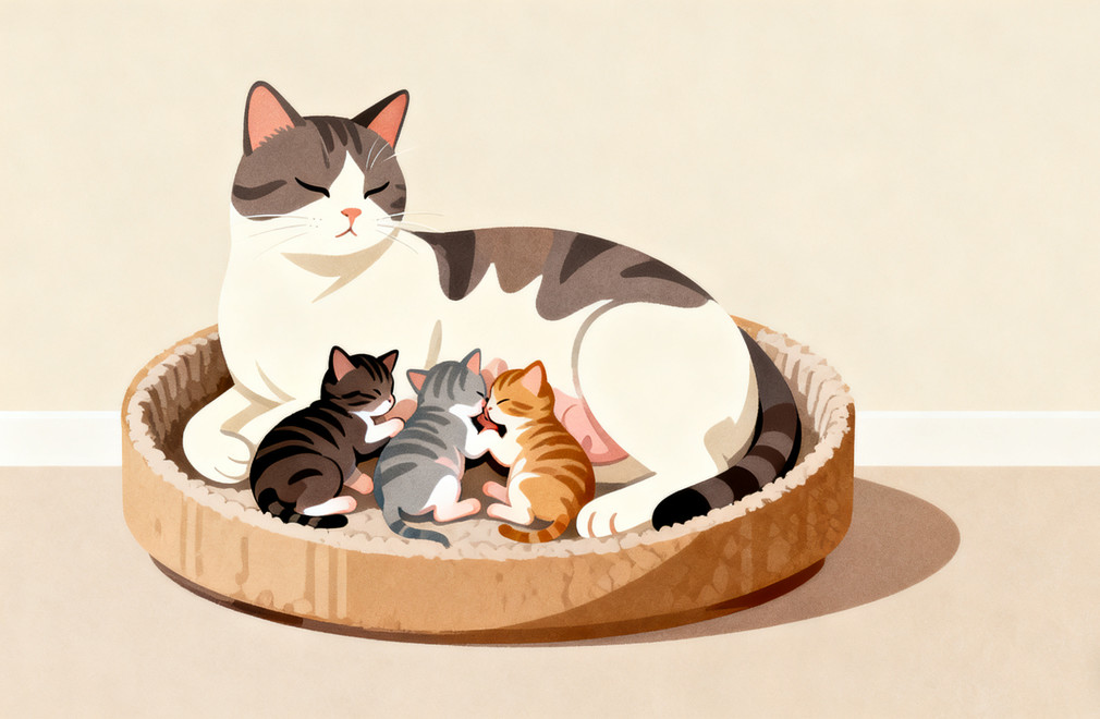 《猫咪怀孕期与哺乳期的健康护理》 猫咪怀孕期,猫咪哺乳期,猫咪健康护理