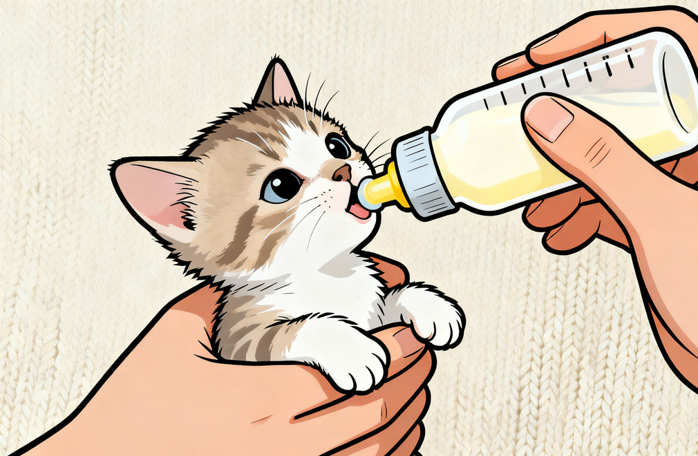 孤儿幼猫照顾,人工喂养指南,幼猫喂养,小猫照顾