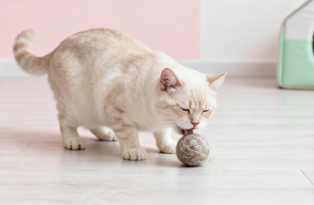 猫咪吐毛球,正常频率,猫咪健康,毛球问题