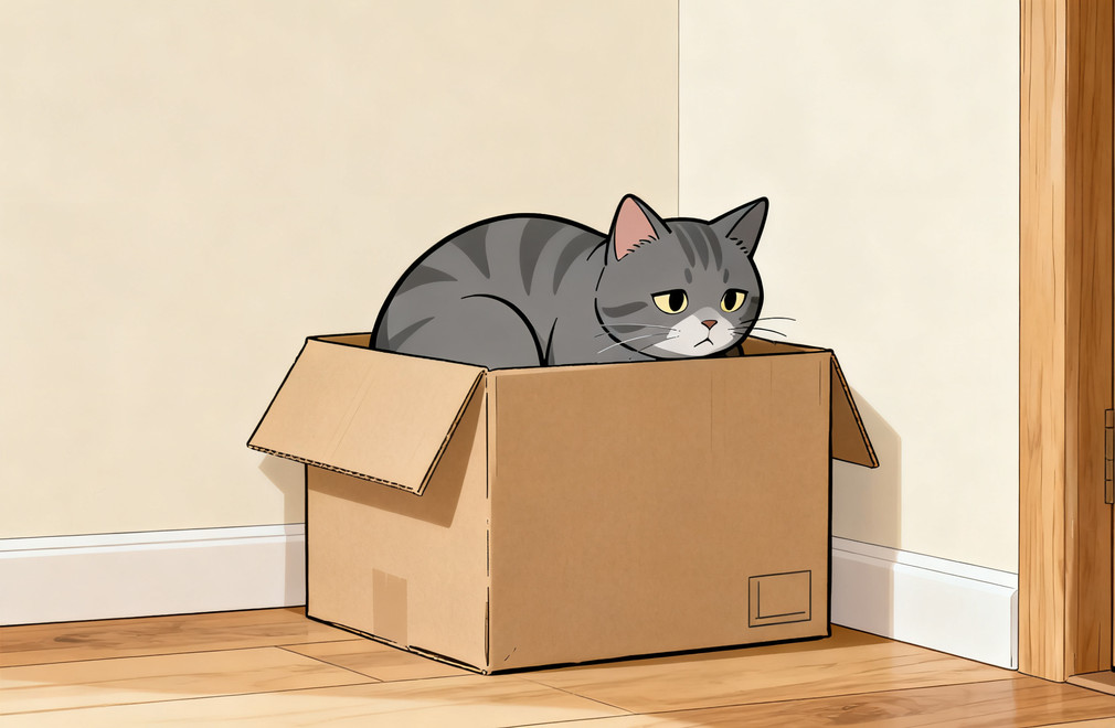 猫咪搬家不适应,猫咪躲起来,猫咪应激反应,搬家适应