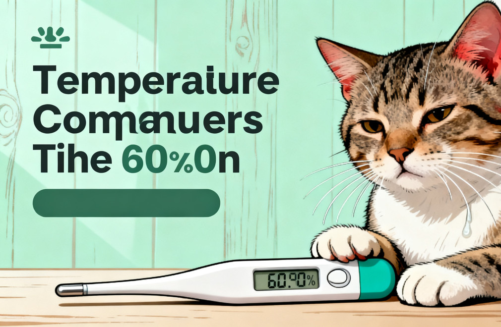 猫咪发烧表现,猫咪体温测量,猫咪发烧,宠物猫发烧症状