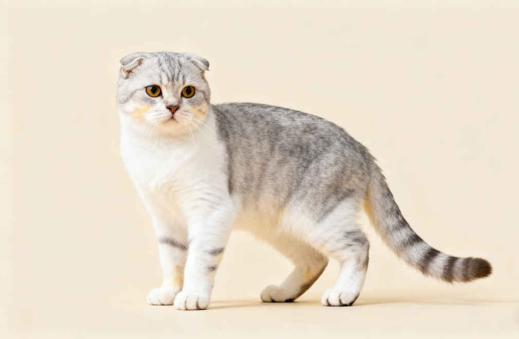 折耳猫,后肢跛行,尾巴僵硬,发病症状