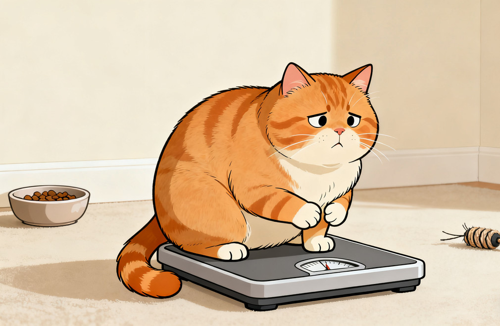 猫咪太胖怎么减肥? 猫咪减肥,宠物减肥,猫咪肥胖,猫健康瘦身