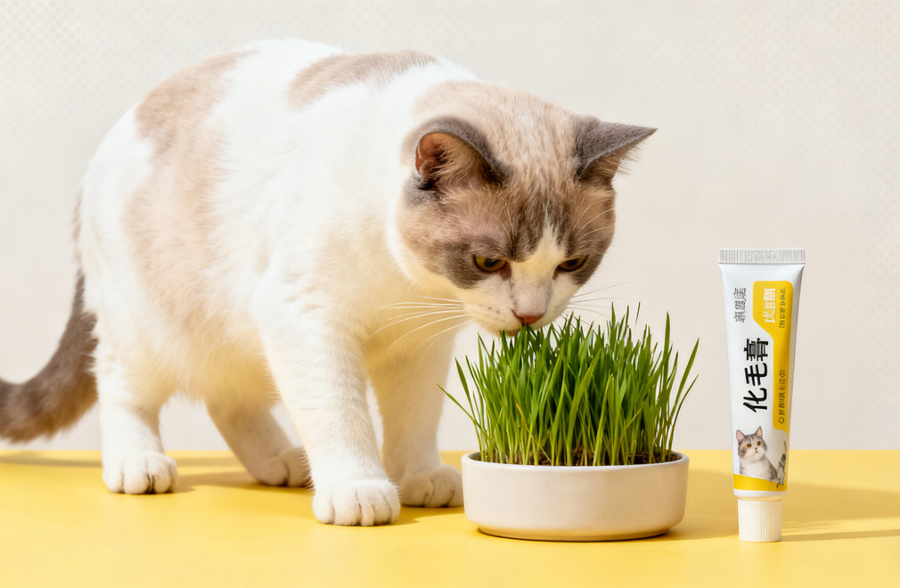 猫咪需要吃化毛膏/猫草吗? 猫咪,化毛膏,猫草