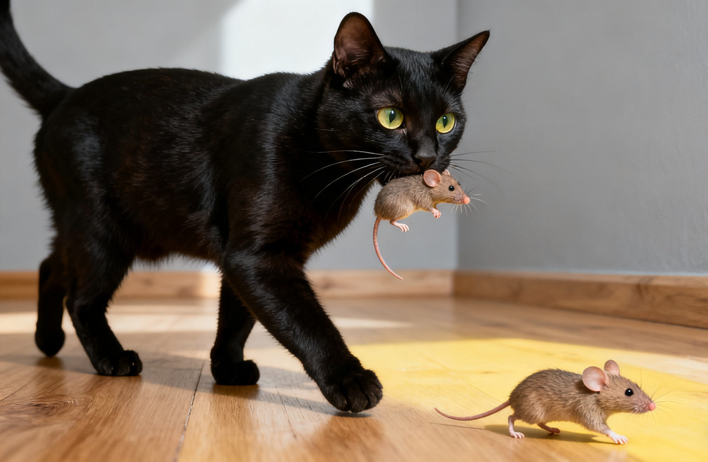 猫咪,死老鼠,虫子,行为原因